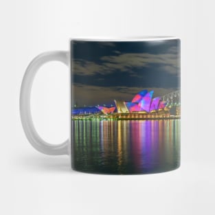 Beautiful Sydney Harbour at Night, Sydney, NSW, Australia Mug